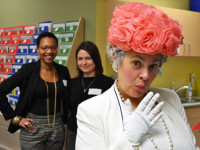 The queen comes to Island Sexual Health open house at the new clinic